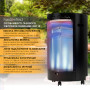 Підлоговий газовий обігрівач Heidenfeld Blueflame GH110