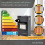 Підлоговий газовий обігрівач Heidenfeld Inferno GH100