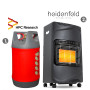 Набір для автономного обігріву: обігрівач Heidenfeld Inferno GH100 + балон HPCR 24,5 л