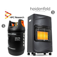 Набір для автономного обігріву: Heidenfeld Inferno GH100 + композитний балон HPCR 24,5 л (з відсікачем)