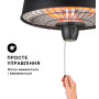 Инфракрасный обогреватель потолочный электрический 2,5 кВт Blumfeldt Camden Heat , manual