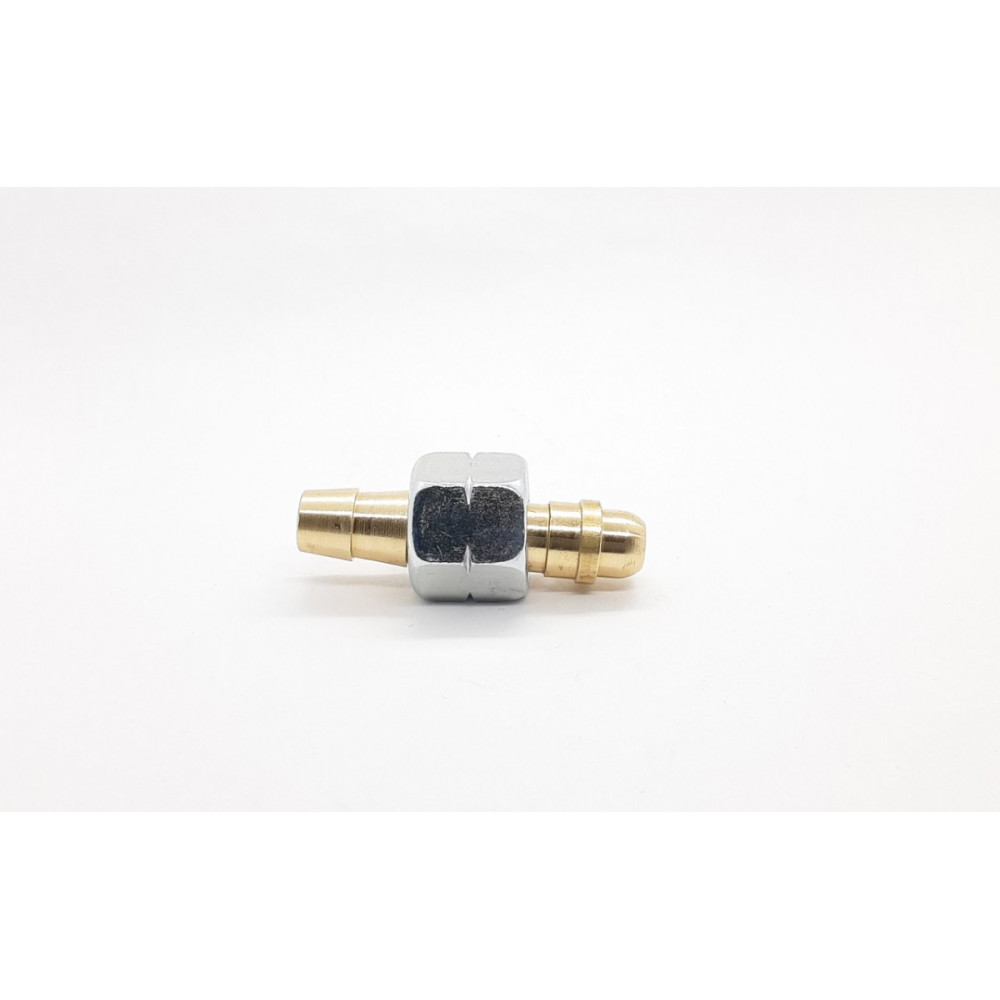 Штуцер для шланга 9мм з накидною гайкою UEM G1/4LH-9