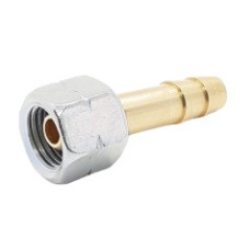 Штуцер для шланга 9мм с накидной гайкой UEM G1/4LH-9