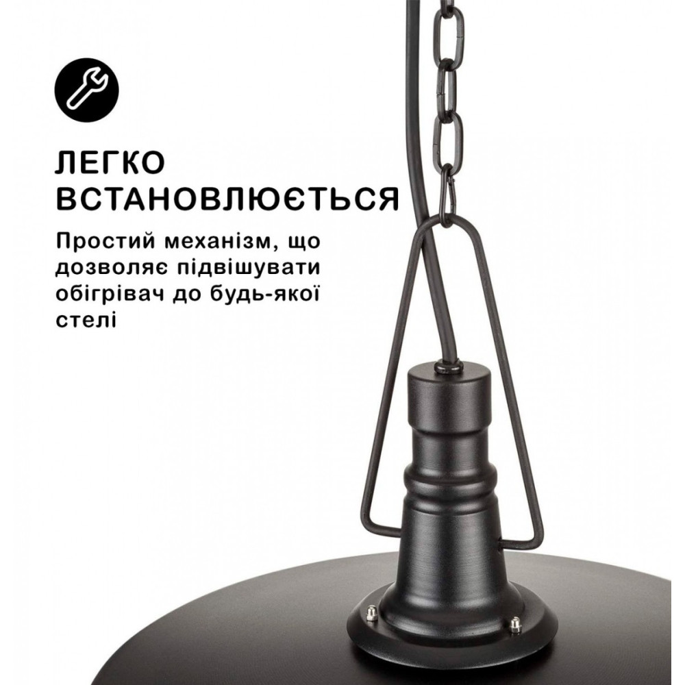 Инфракрасный обогреватель потолочный электрический 2,5 кВт Blumfeldt Camden Heat , manual