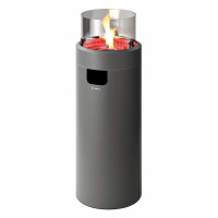 Уличный газовый камин 2.5 кВт Enders NOVA LED L GREY