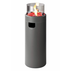 Вуличний газовий камін 2.5 кВт Enders NOVA LED L GREY