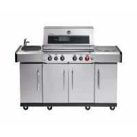 Газовый гриль KANSAS Pro 4 SIK Profi Turbo