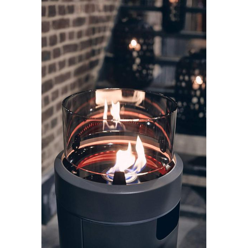Вуличний камін газовий 2.5 кВт Enders NOVA LED M Grey